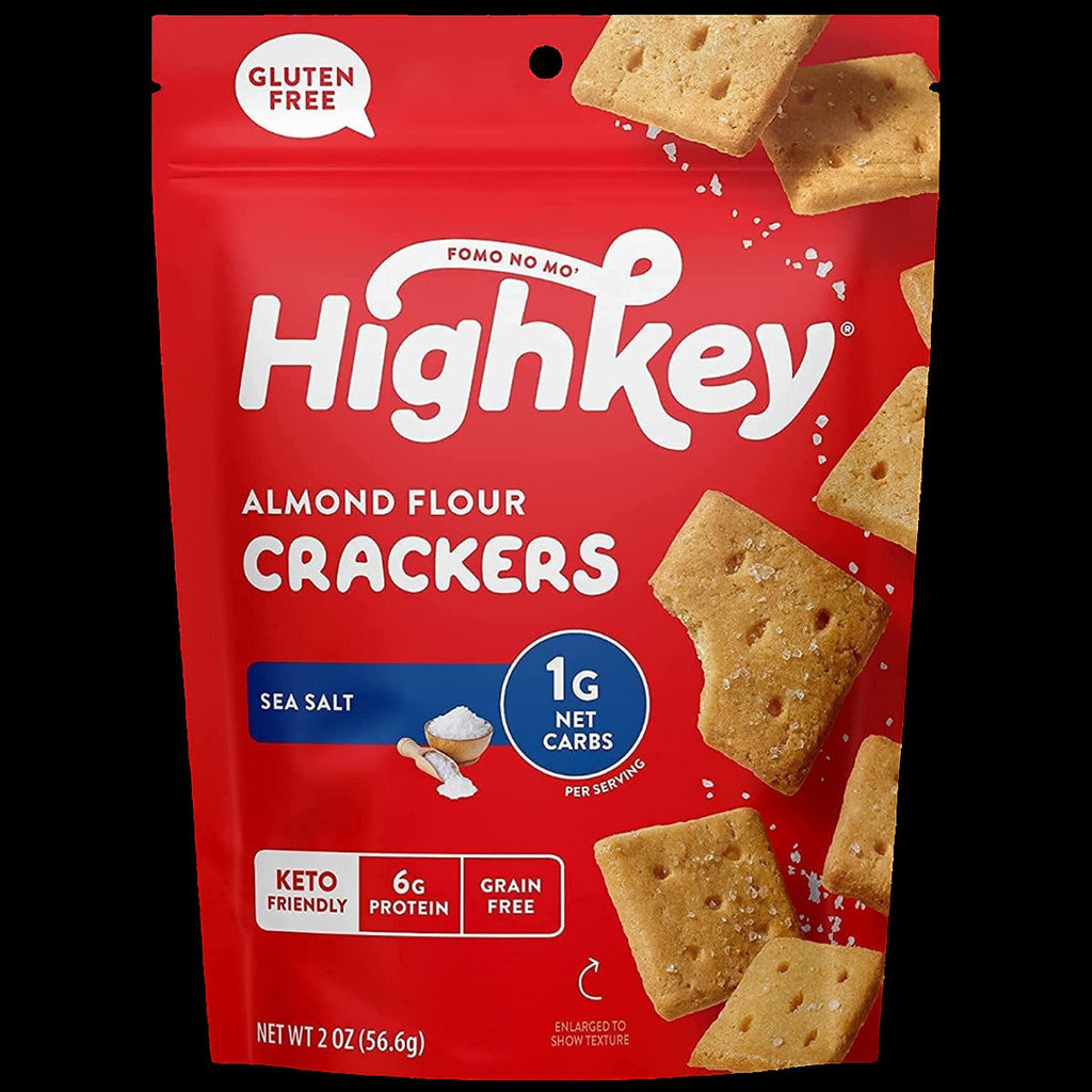 Sea Salt Almond Flour Crackers