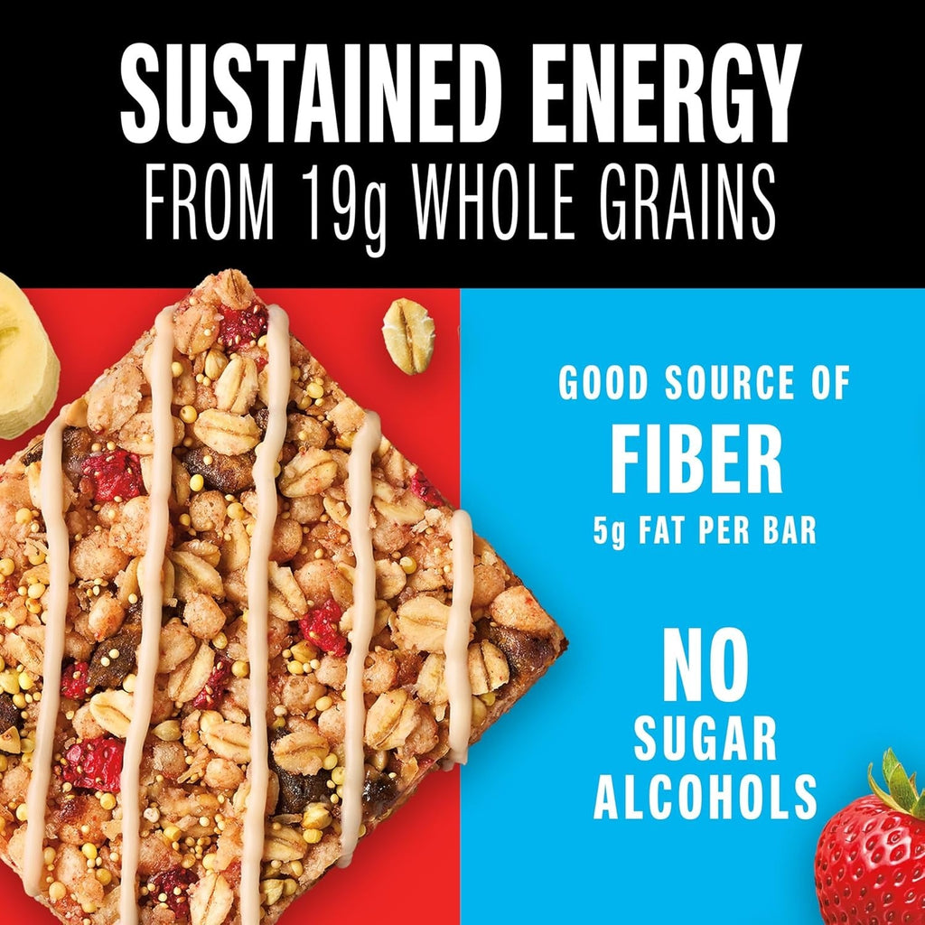 Healthy Grains Energy Bars - Strawberry Banana (5 CT)