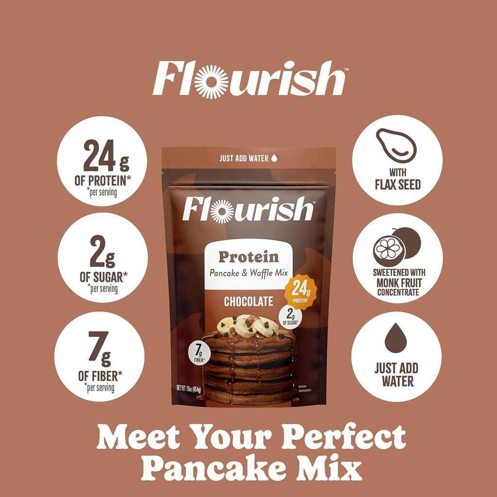 Chocolate Protein Pancake & Waffle Mix