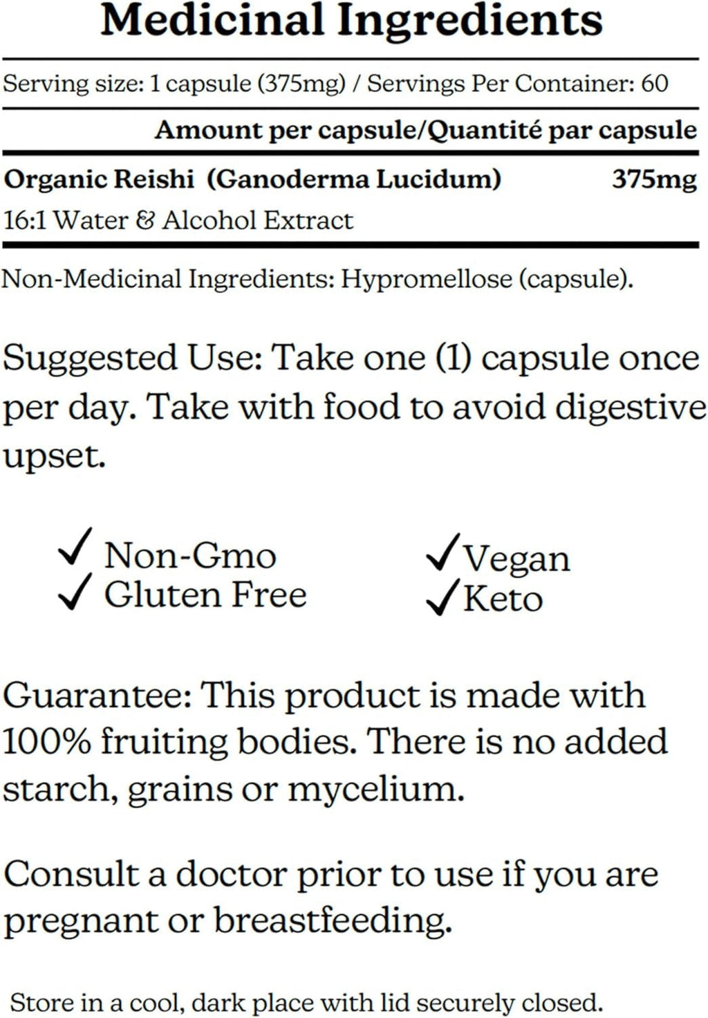 Reishi 16:1 Extract (60 Capsules)