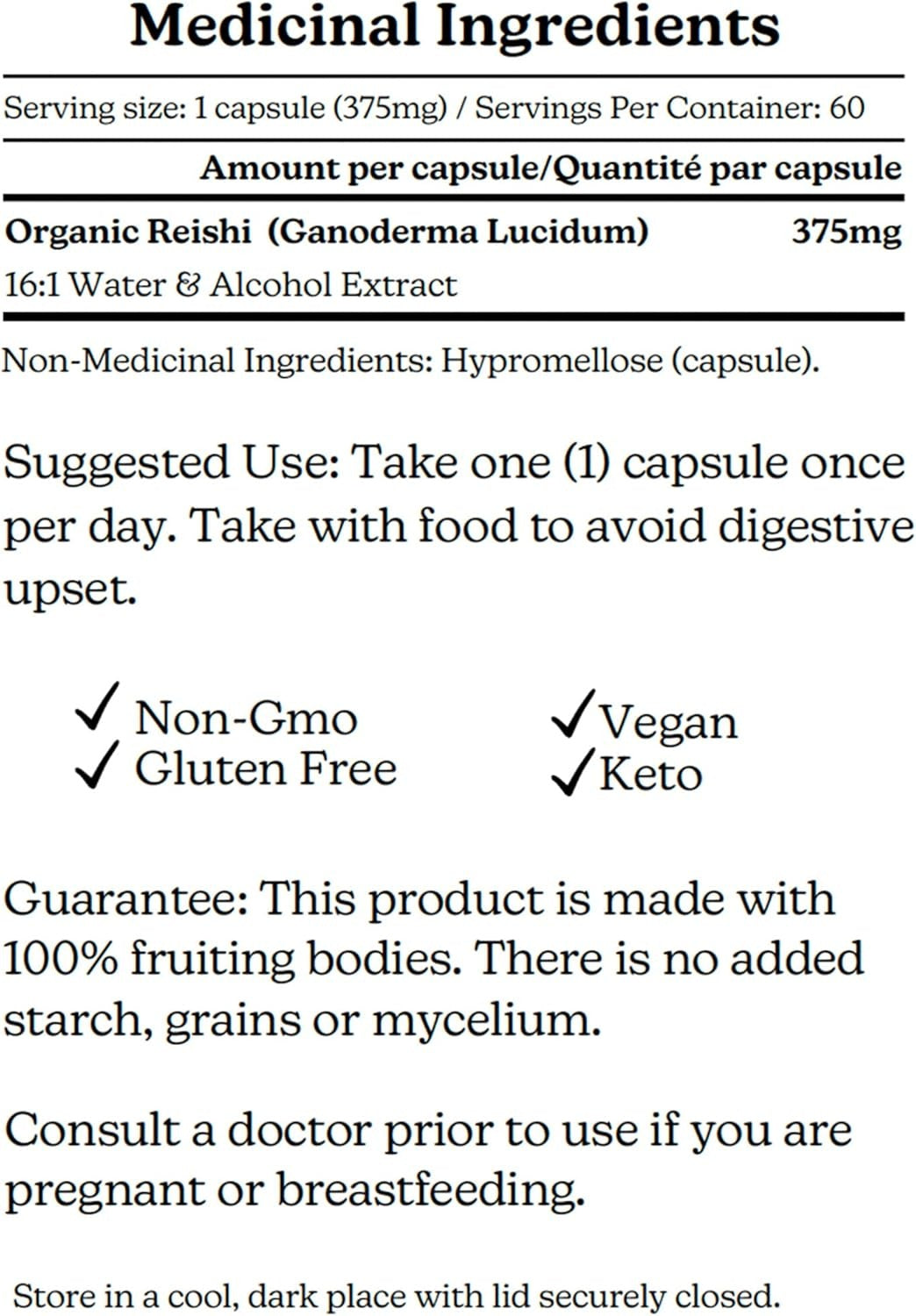 Reishi 16:1 Extract (60 Capsules)