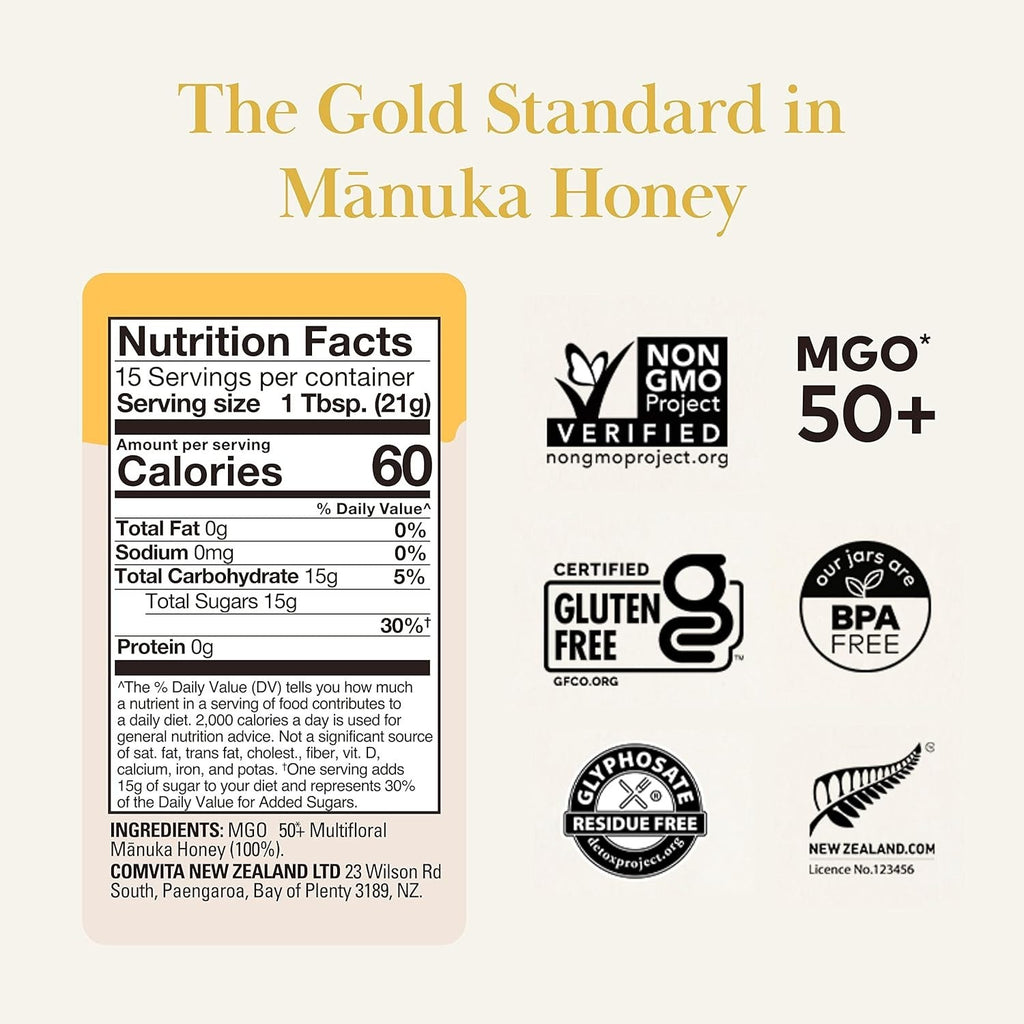 Manuka Honey No-Mess Squeeze Bottle