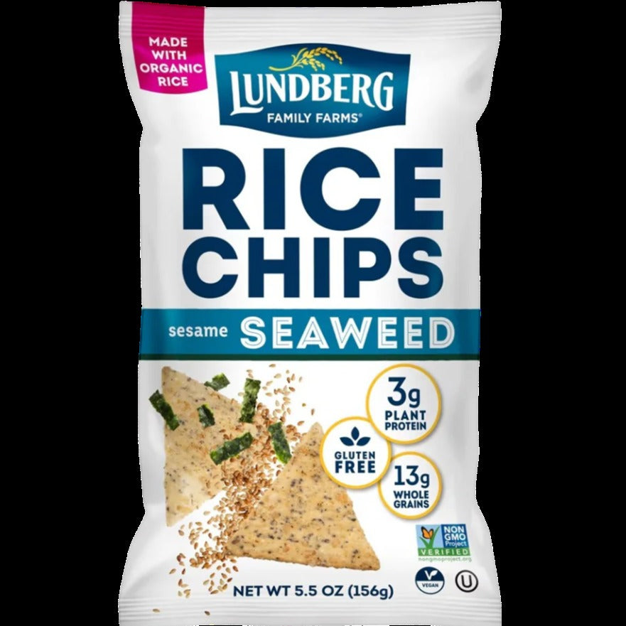 Sesame Seaweed Rice Chips