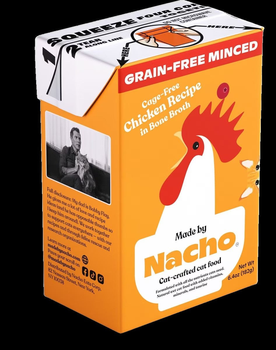 Minced Cage-Free Chicken Wet Cat Food Tetra