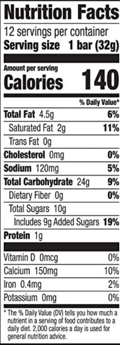Cookies & Cream Snack Bar (12 CT)