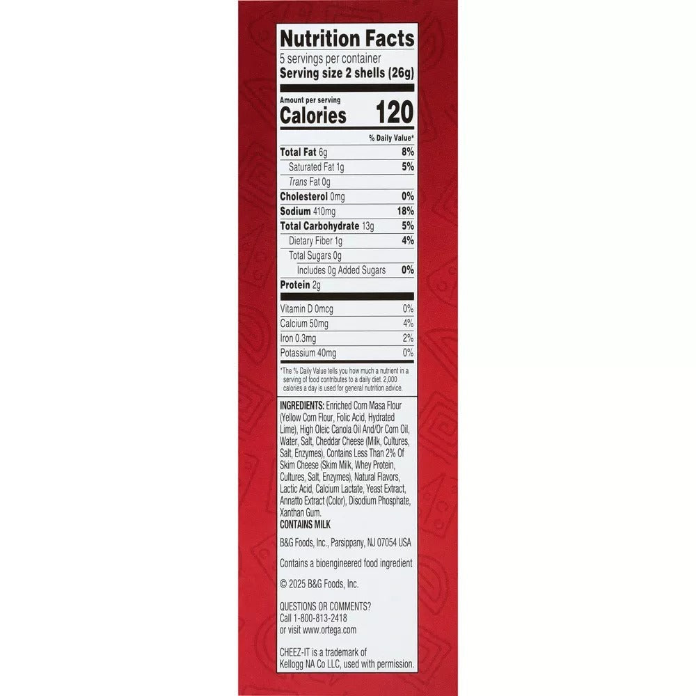 Cheez-It Taco Shells (10 CT)