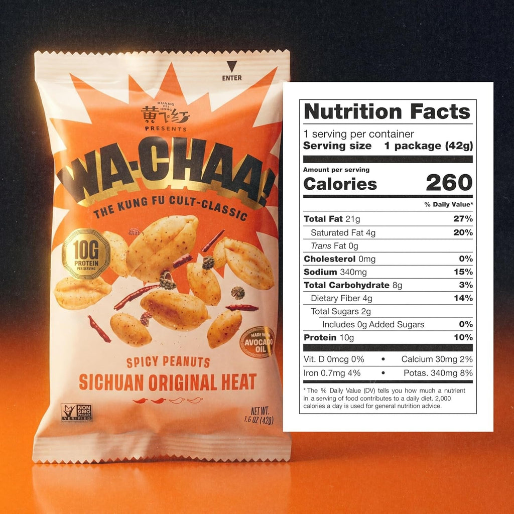Original Heat Sichuan Peanuts (8 Pack)