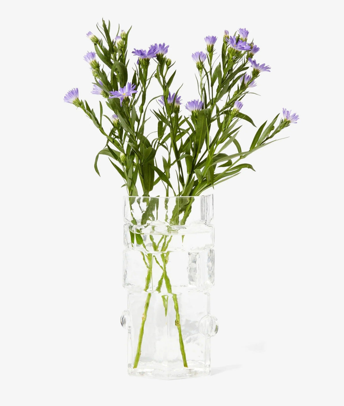 Hex Vase - Clear