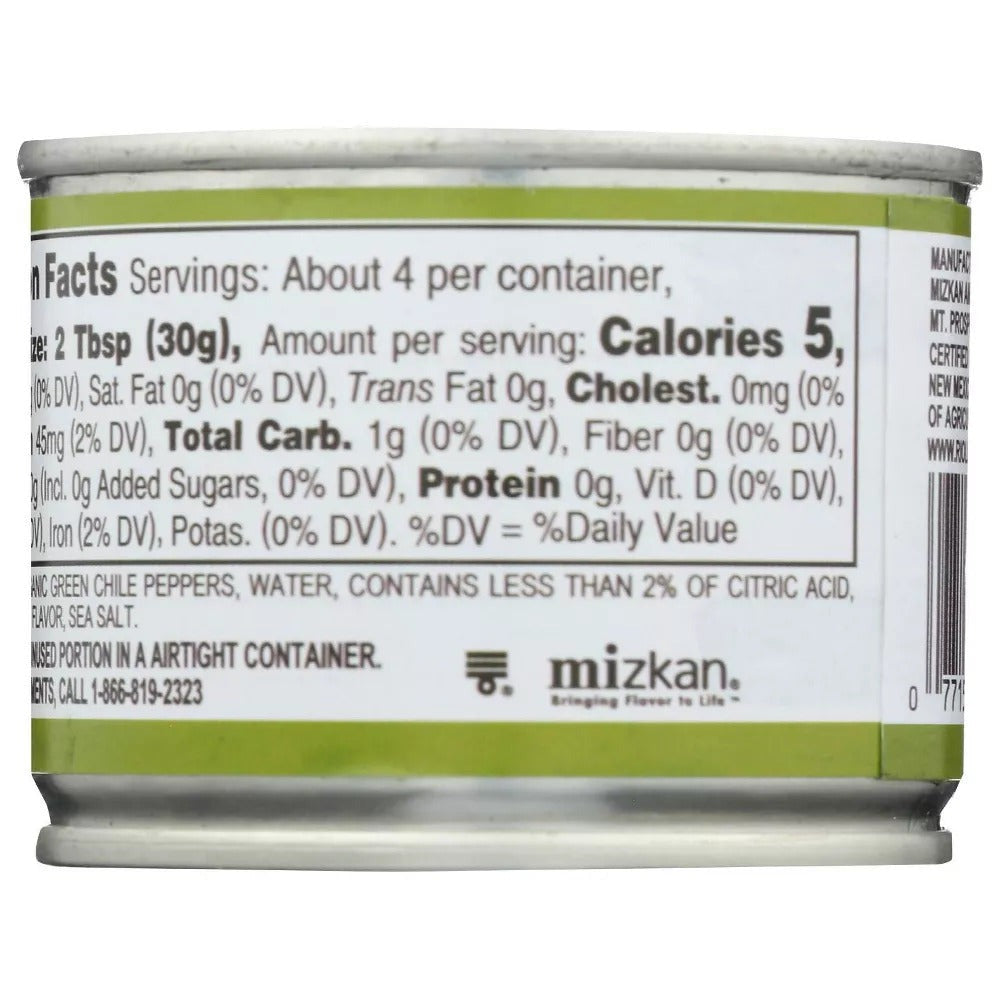 Organic Hot Diced Green Chiles (12 CT)