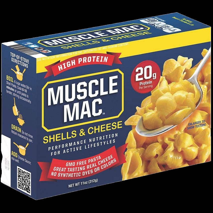 Shells & Cheese High Protein (2 Servings)