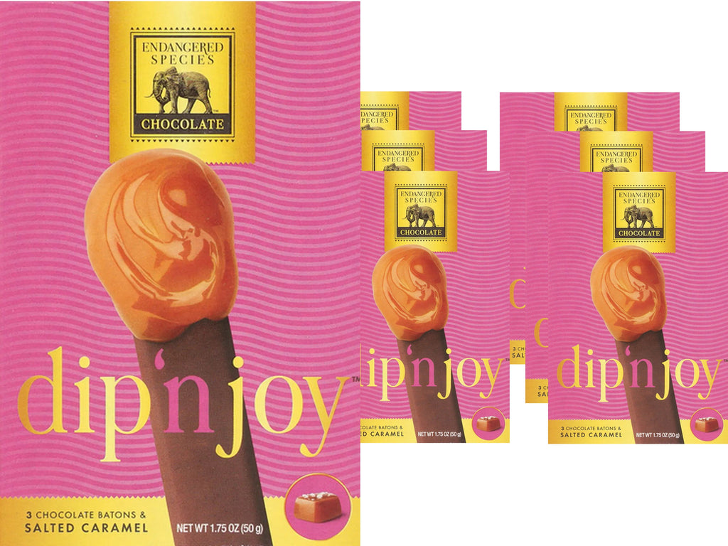 Dip And Joy Salted Caramel Chocolate Stick (6 Pack)