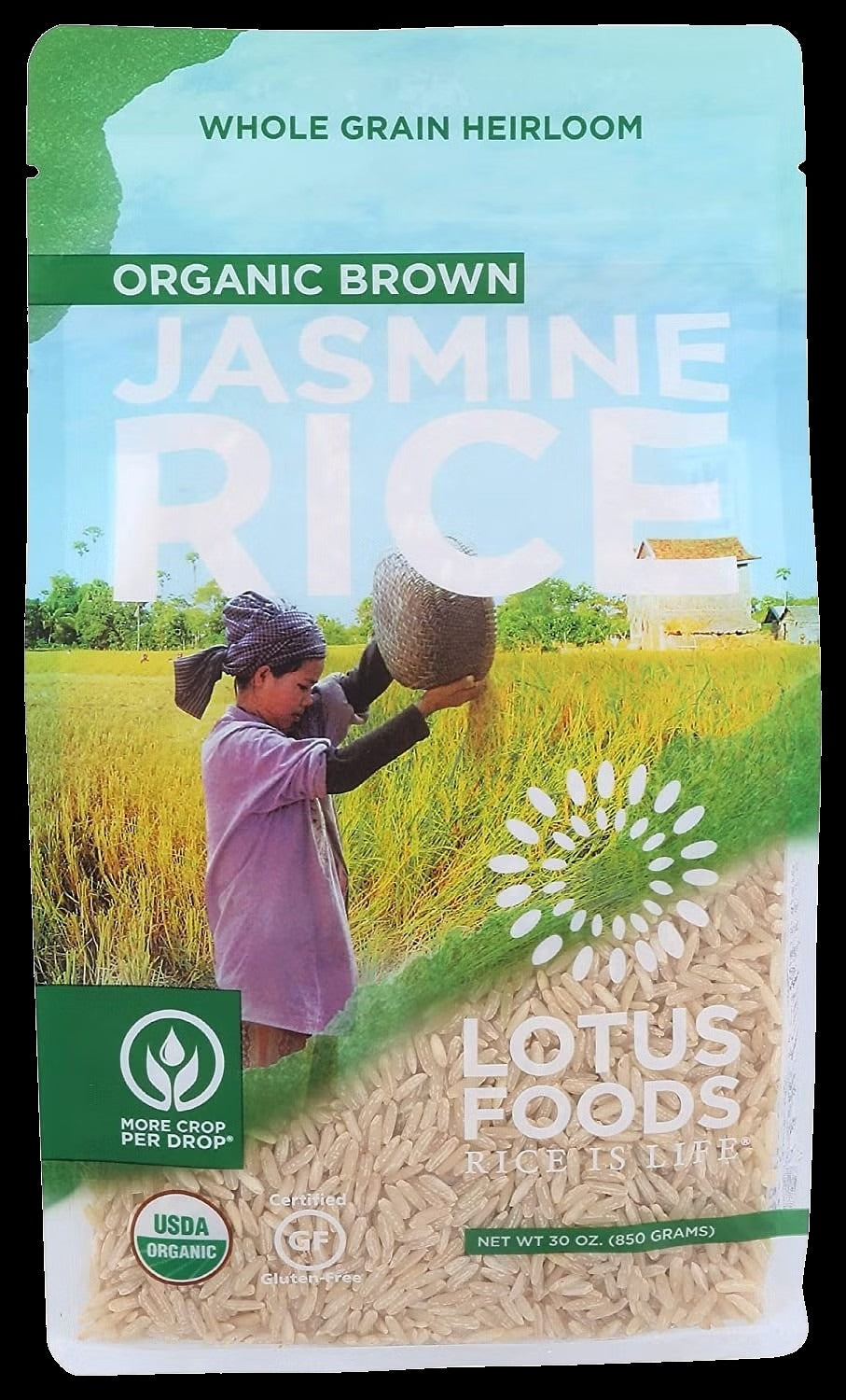 Organic Brown Jasmine Rice