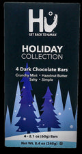 Holiday Collection Dark Chocolate Bar (4 Pack)