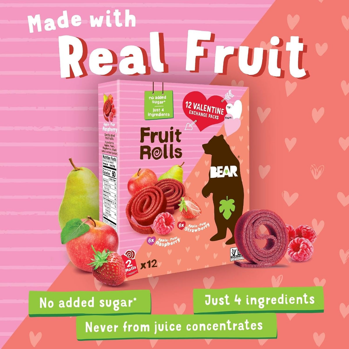 Yoyo Valentine's Fruit Snack