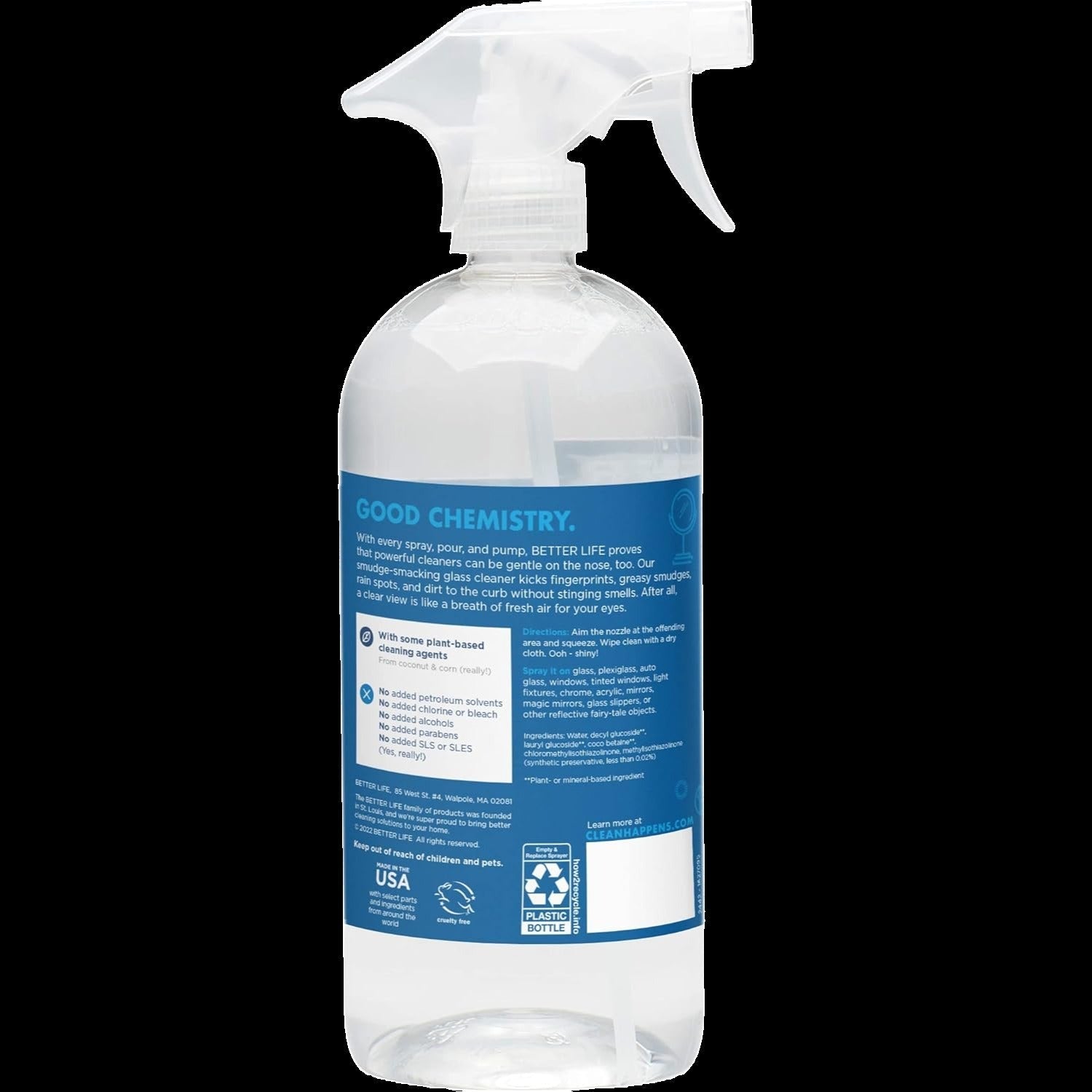Glass Cleaner - Streak Free