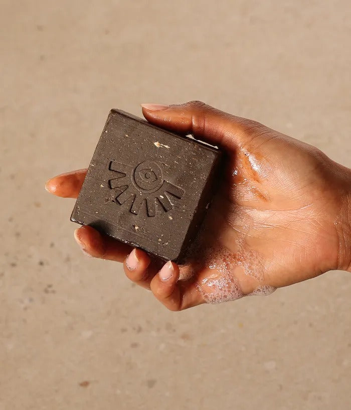 Traditional African Black Soap Bar - Joy