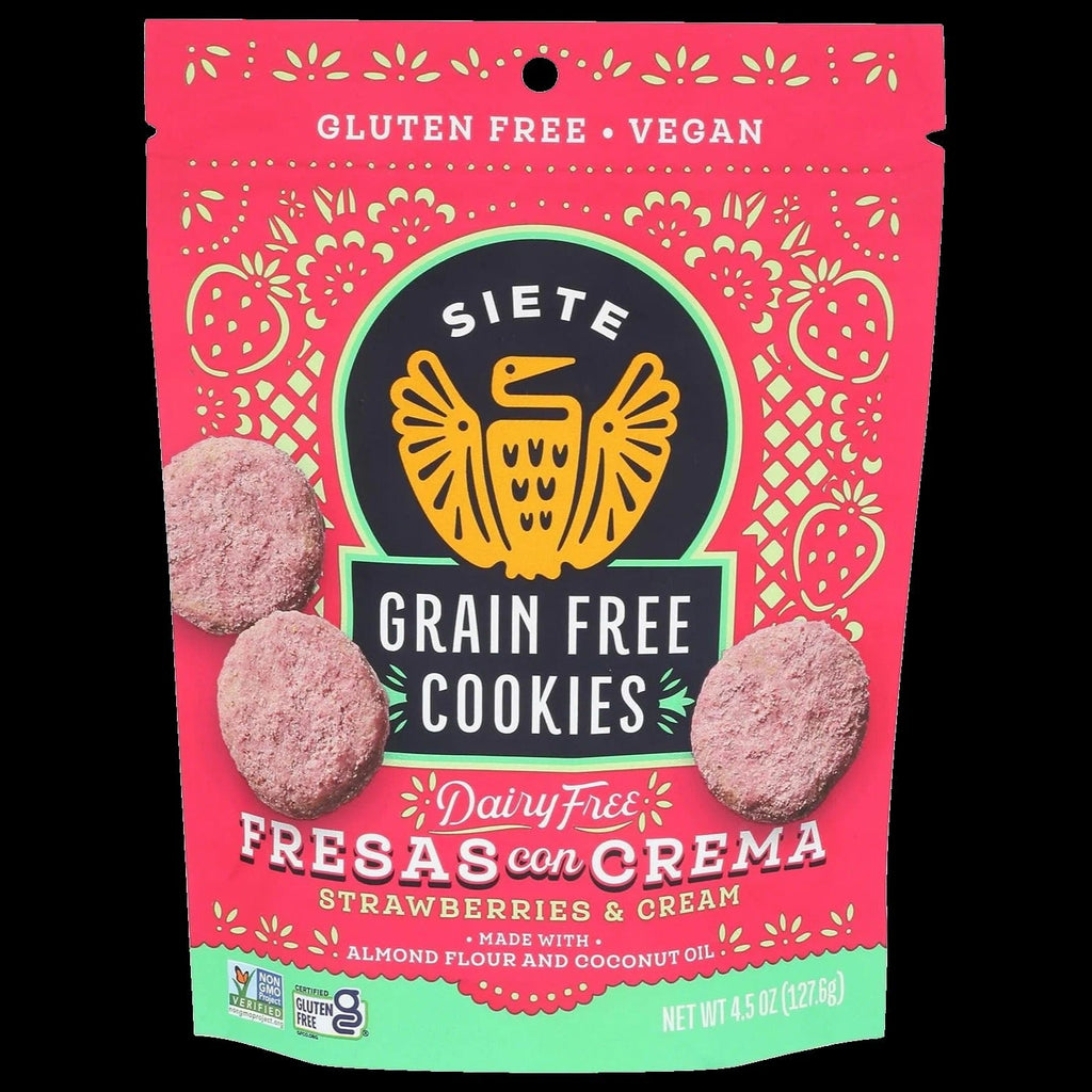 Fresas Con Crema Grain Free Cookies