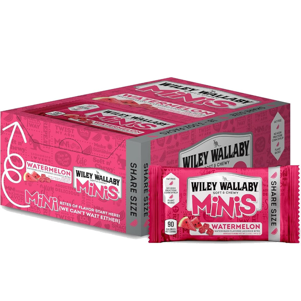 Watermelon Licorice Bites (18 Pack)
