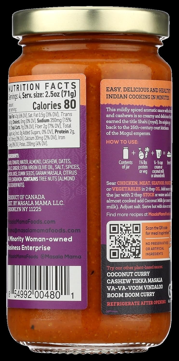 Almond Korma Cooking Sauce