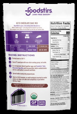 Keto Chocolate Cake Baking Mix