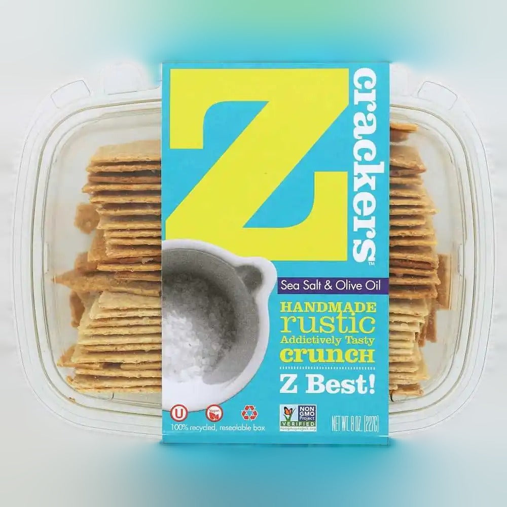 Sea Salt & Olive Oil Crackers