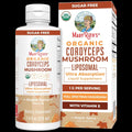 Organic Cordyceps Mushroom Liposomal Liquid Supplement - Maple Spice