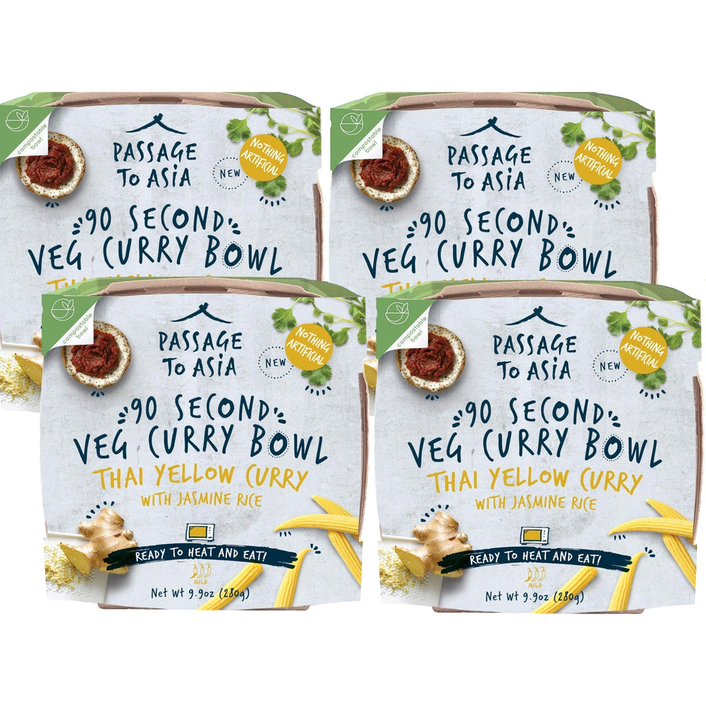 Thai Yellow Curry With Jasmine Rice Entree (4 CT)