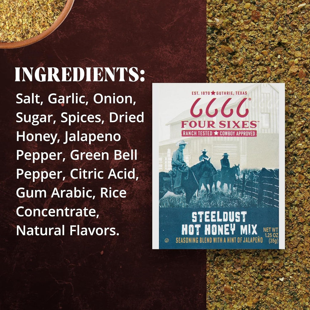 Steeldust Hot Honey Mix Seasoning (12 Pack)