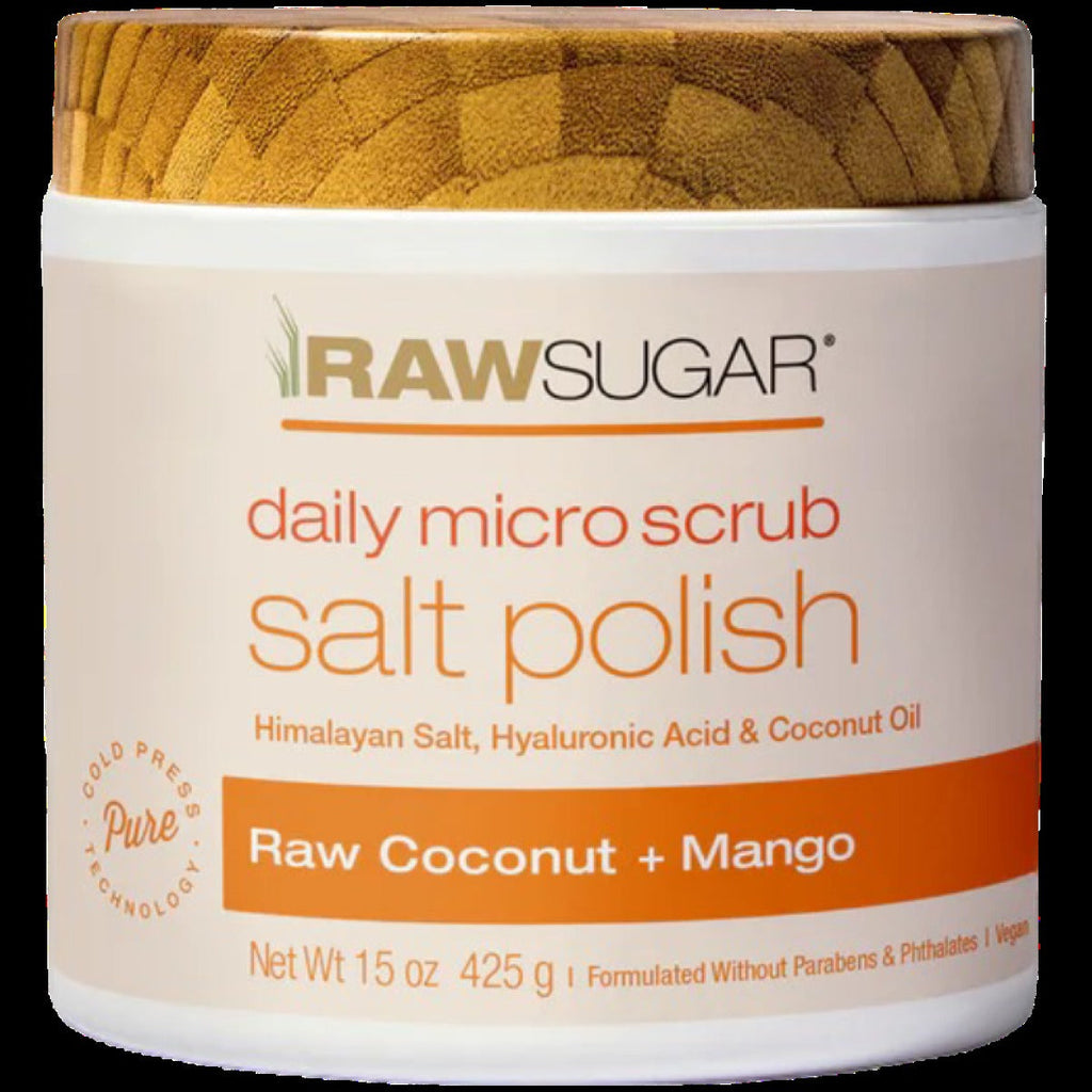 Daily Micro Salt Scrub Polish With Coconut And Mango Fragrance