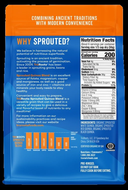 Organic Sprouted Quinoa Blend