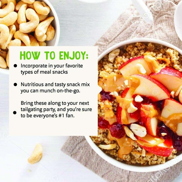 Sprouted Coconut Crusted Cashews