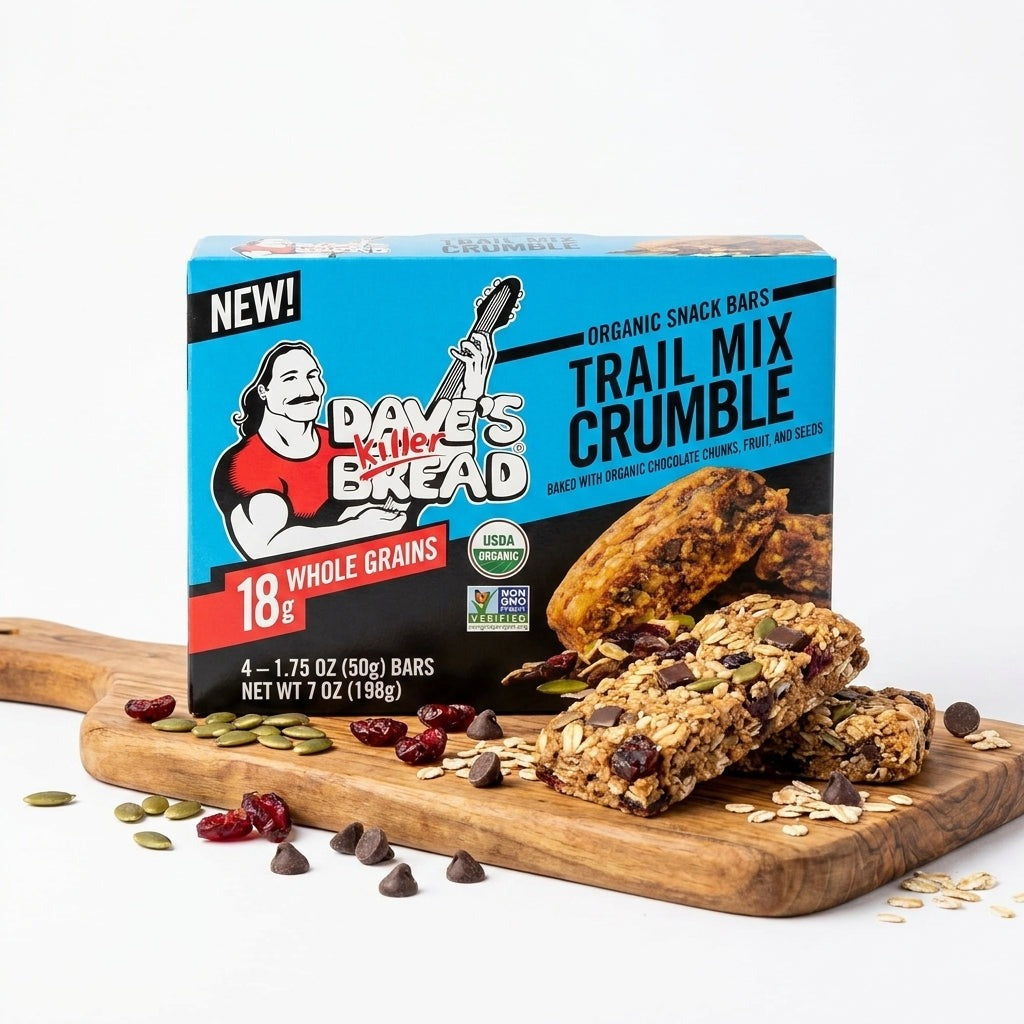 Organic Trail Mix Crumble Bars (4 CT)