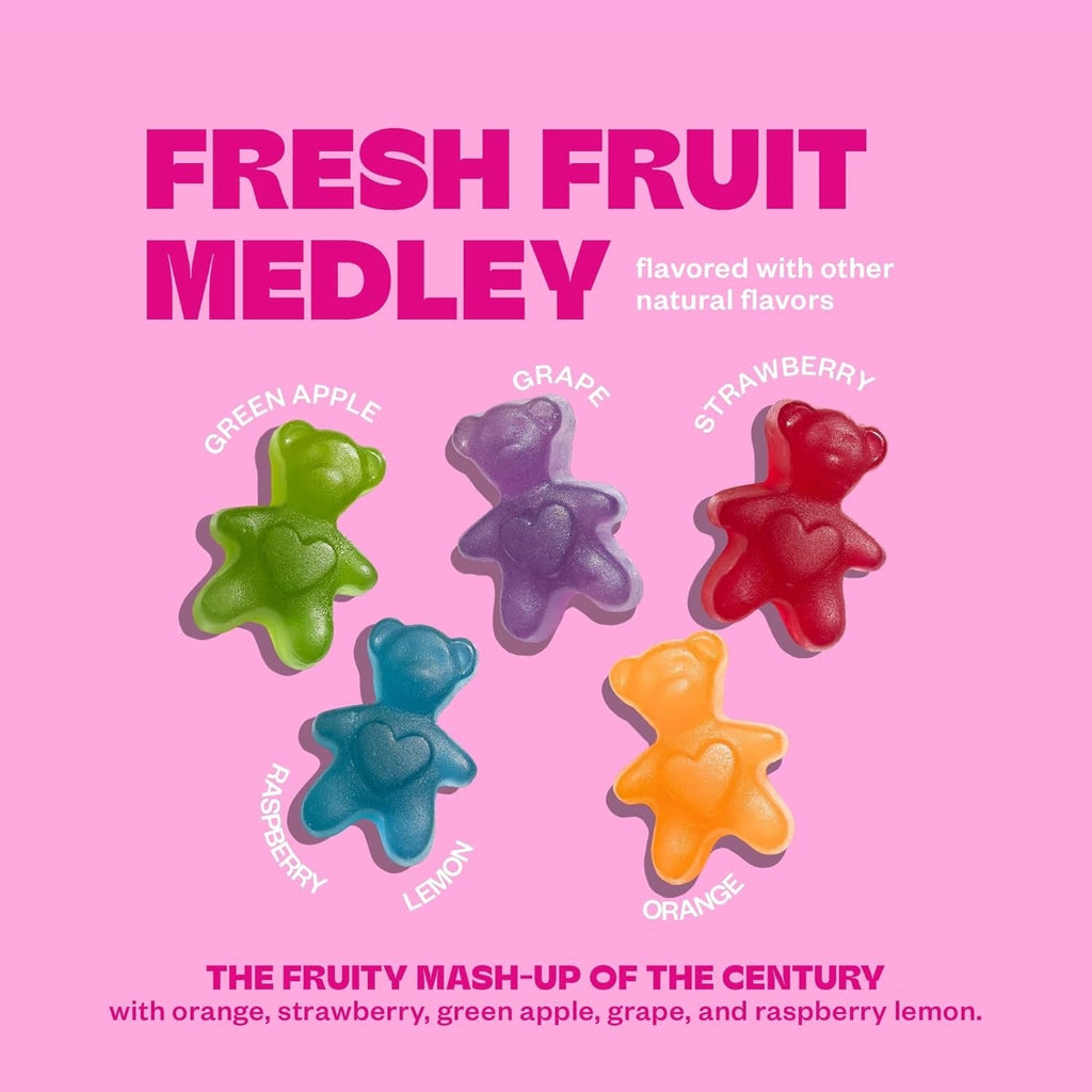 Belly Bears Fresh Fruit Medley Gummies