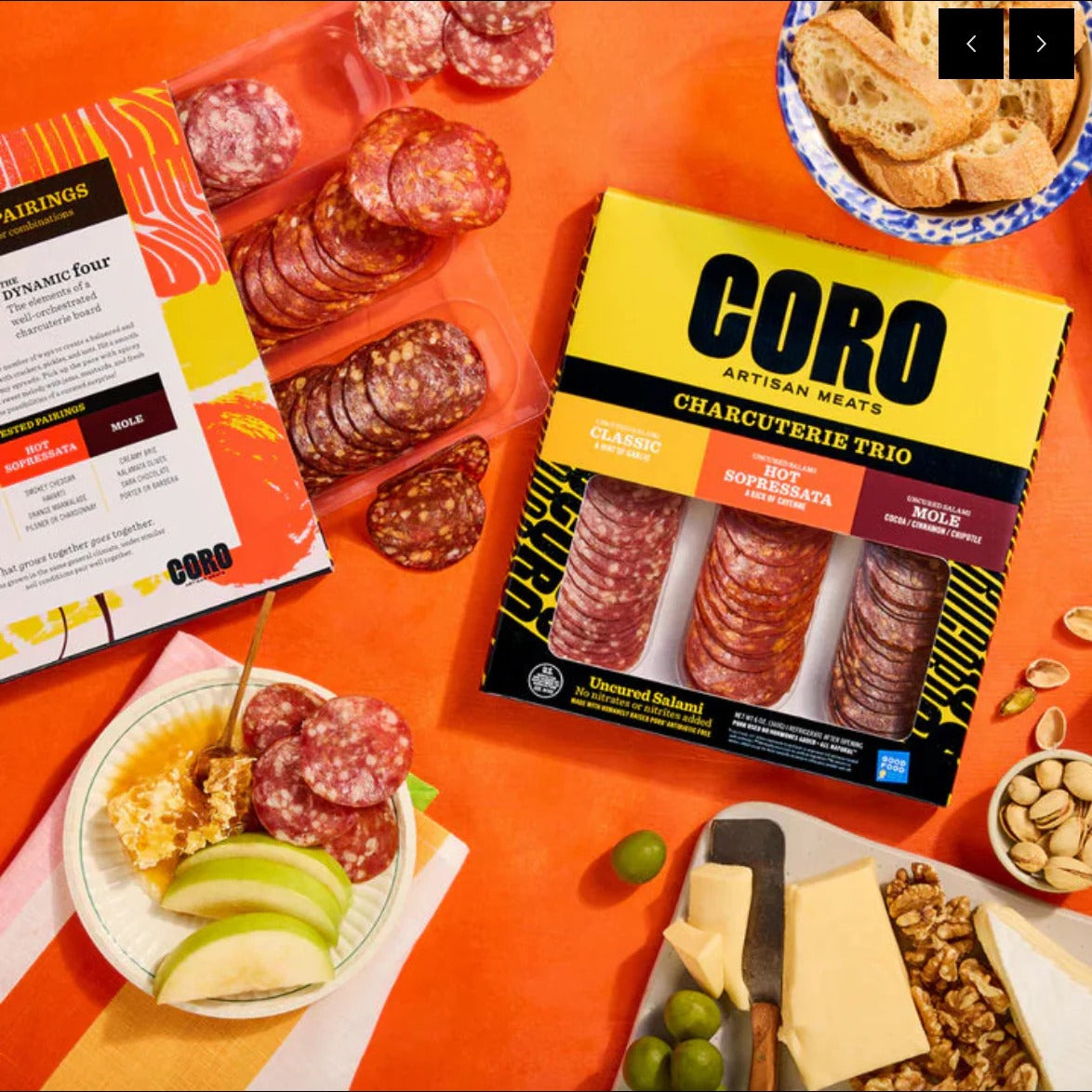 Charcuterie Trio Salami Sampler (3 CT)
