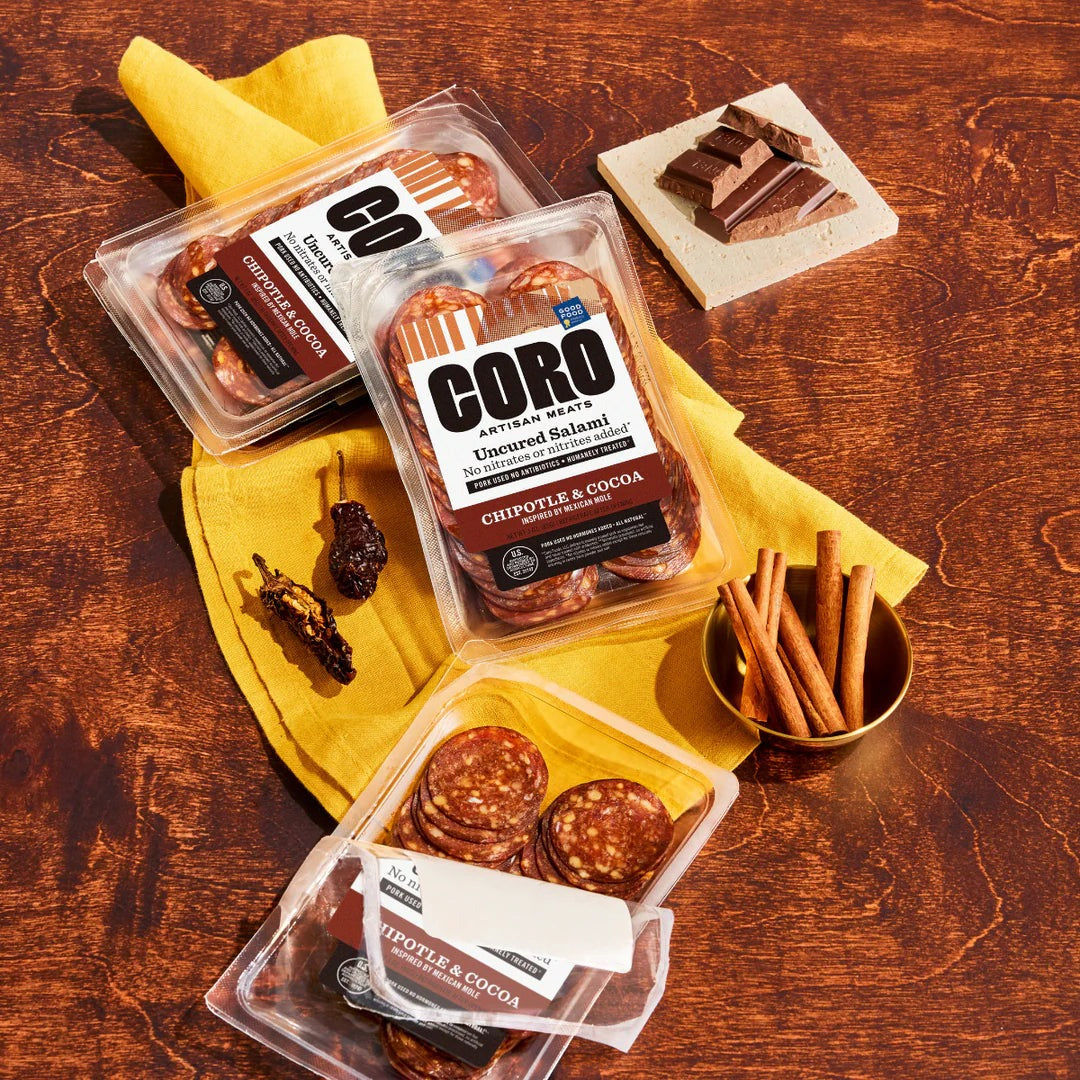 Uncured Sliced Salami - Chipotle & Cocoa