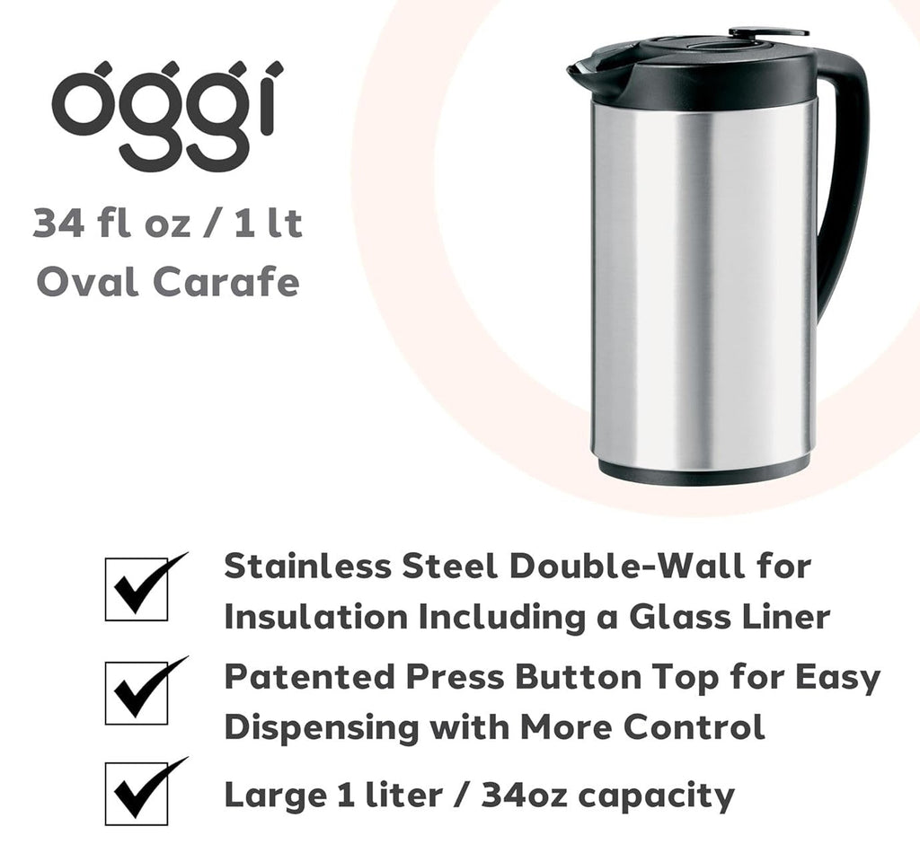 34oz Oval Carafe