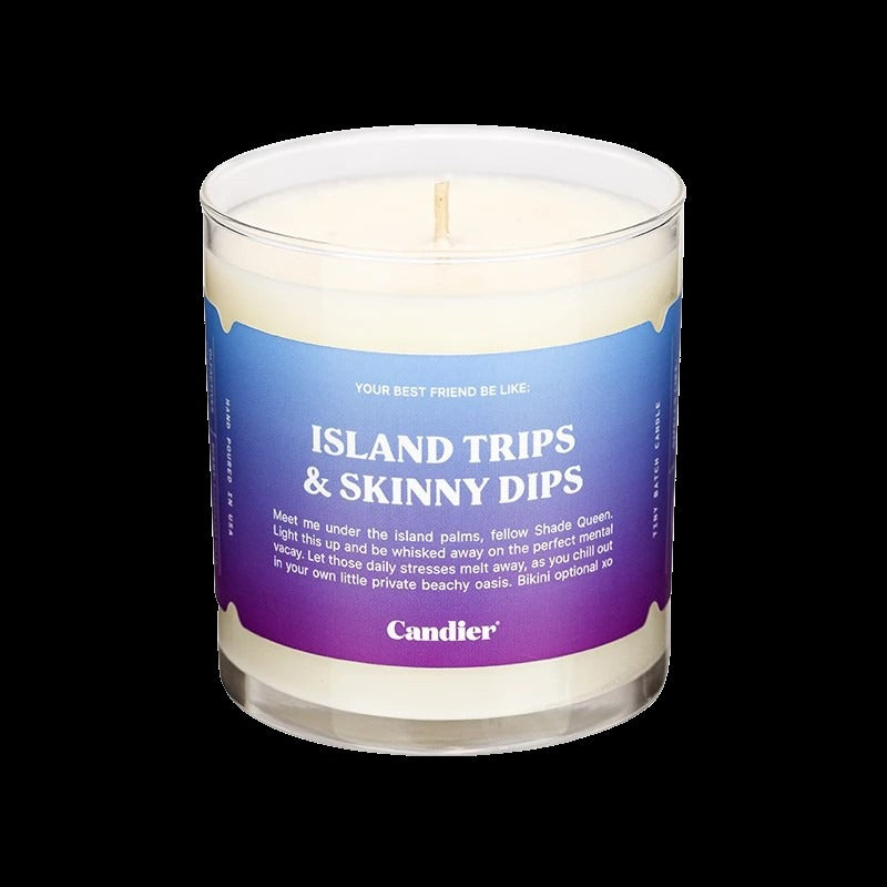 Island Trips And Skinny Dips Candle