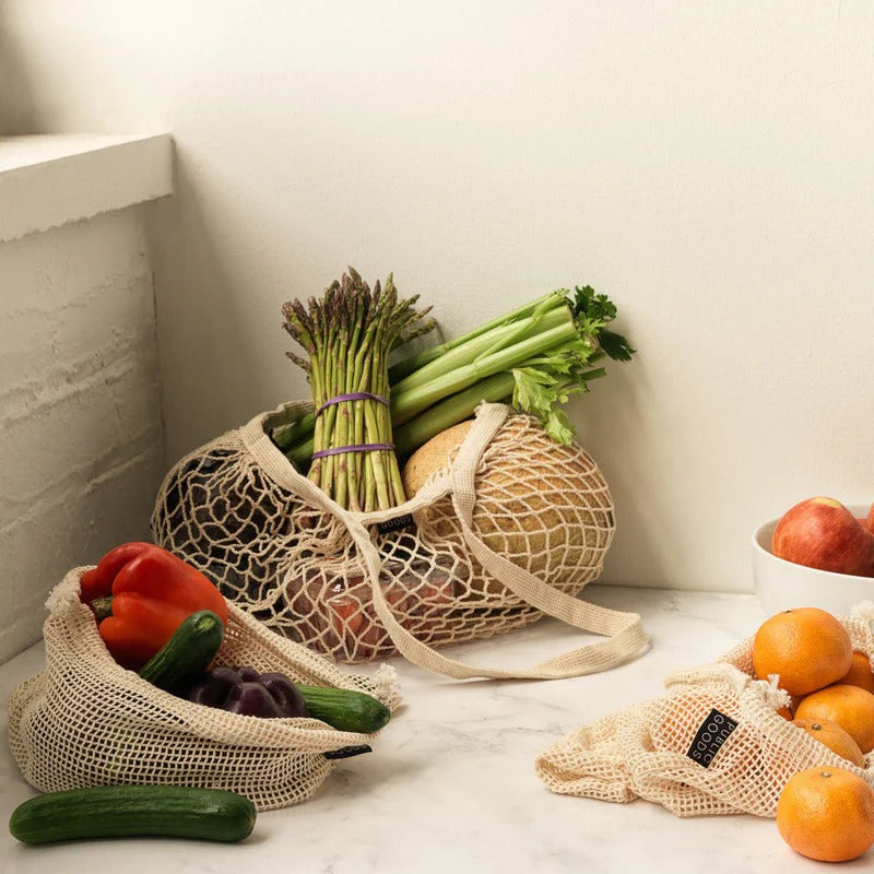 Wide Mesh Tote
