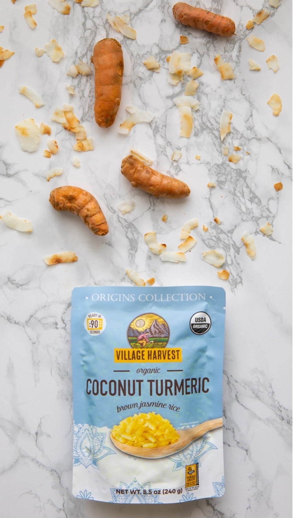 Organic Coconut Turmeric Rice