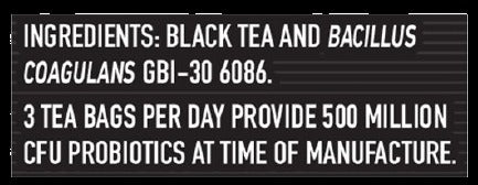 Probiotic Tea English Breakfast, 18 Bag