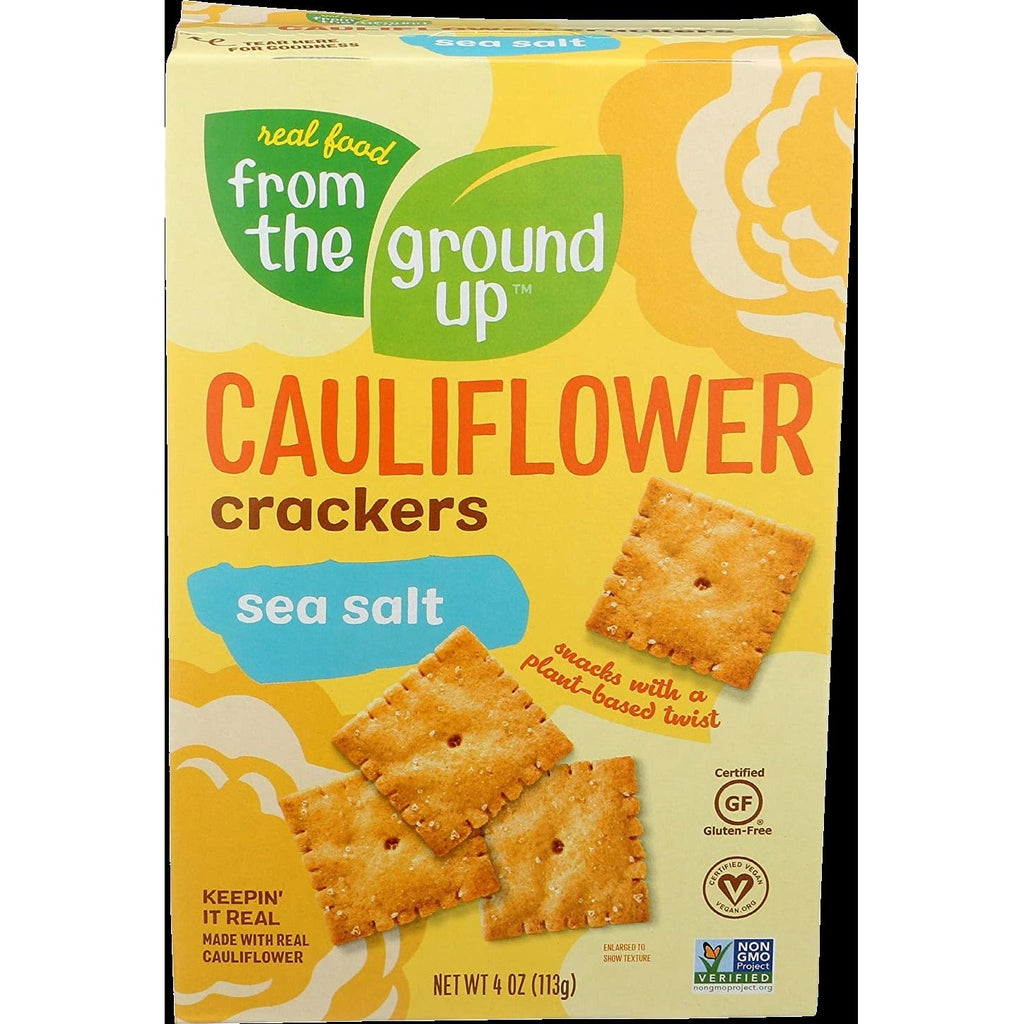 Sea Salt Cauliflower Cracker