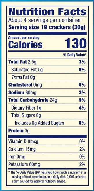 Nut Thins Hint Of Sea Salt Cracker