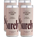 Non-Alcoholic Sparkling Rose Wine (4 Pack)