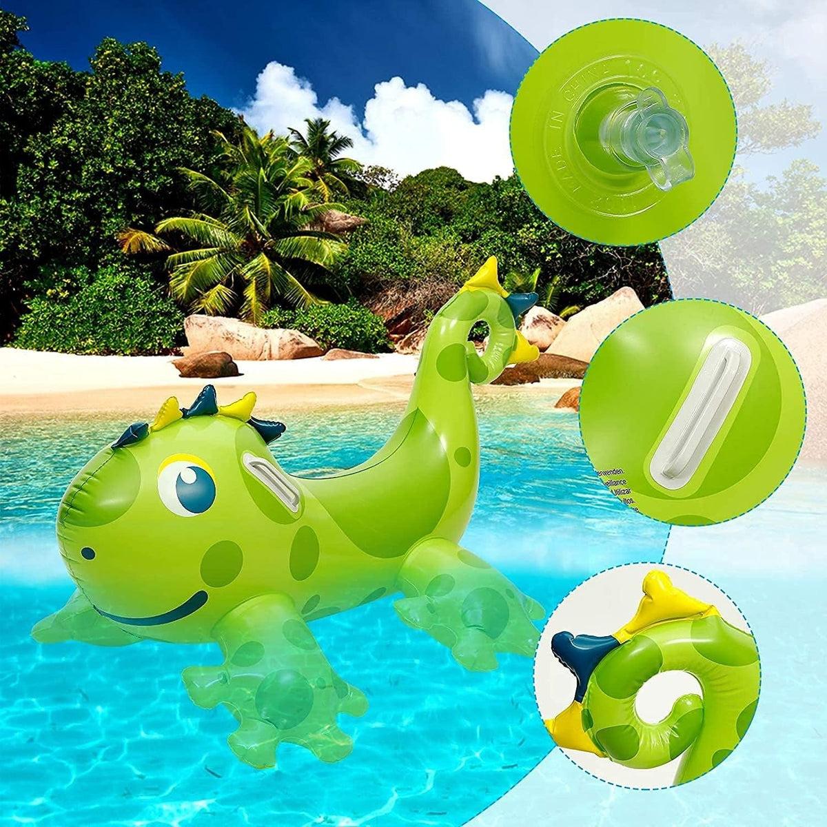 Inflatable Float Dino Rider