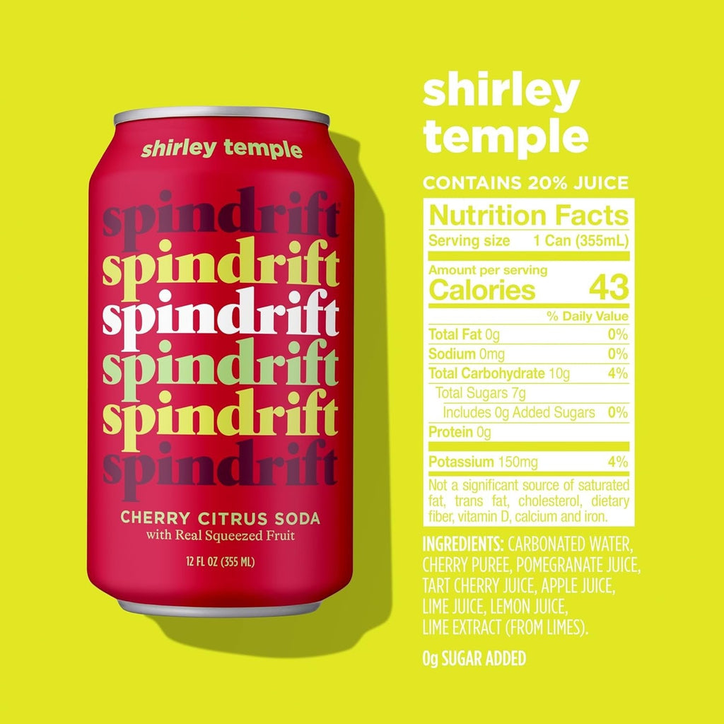 Shirley Temple Cherry Citrus Soda (12 CT)