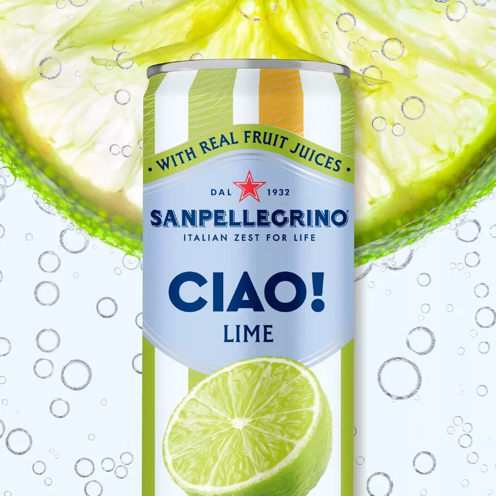 Ciao Lime Sparkling Water (6 Pack)