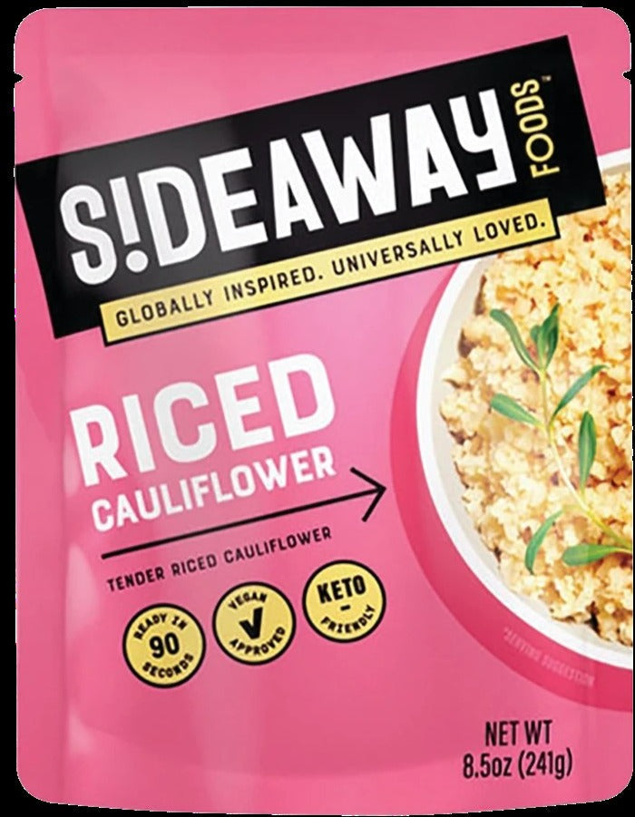 Sideaway Riced Cauliflower