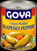 Green Pickled Jalapeño Peppers