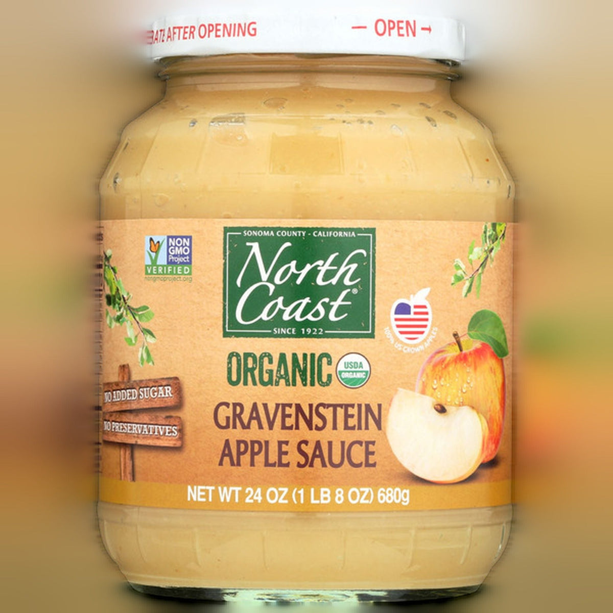 Organic Gravenstein Applesauce