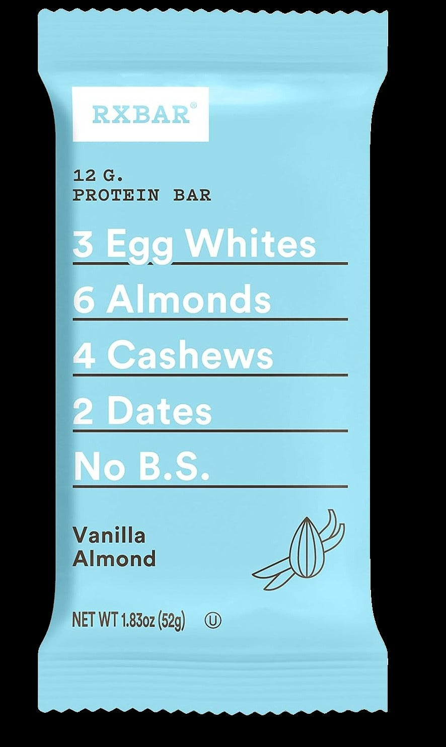 Vanilla Almond Protein Bar (12 CT)